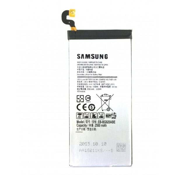 batterie originale samsung galaxy S6 EB-BG920ABE
