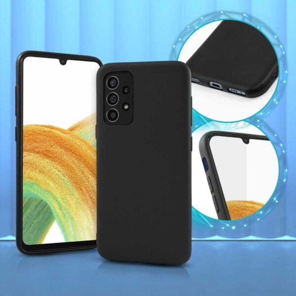 Coque mate couleur noire Samsung S21+ 5G (S21 Plus 5G)