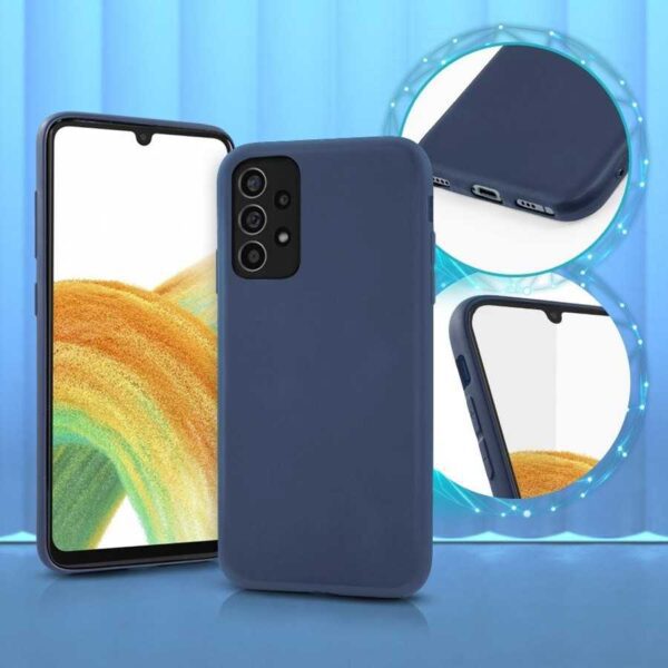 Coque mate couleur dark blue/bleu foncé Samsung A11
