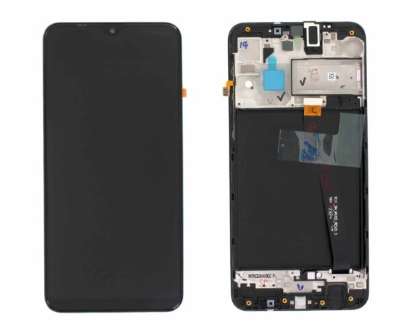 ecran original Service Pack Samsung Galaxy A105F A10 2019 EU CODE noir + chassis