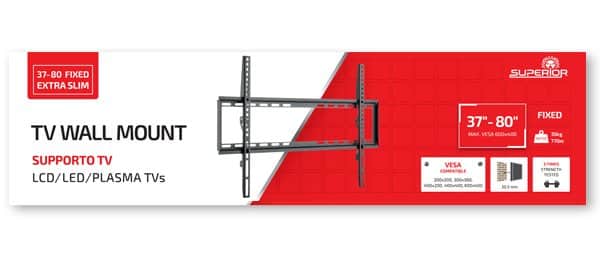 Support TV 37-80Tilt Extra Slim