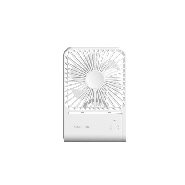 Ventilateur de bureau rechargeable blanc HX-123