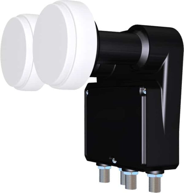 LNB UNIVERSEL QUAD MONOBLOCK hotbird + astra tête 4 entrée parabole 80cm