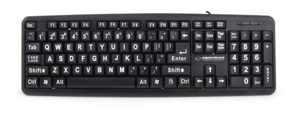Clavier Special Senior QWERTY esperanza Florida filaire USB