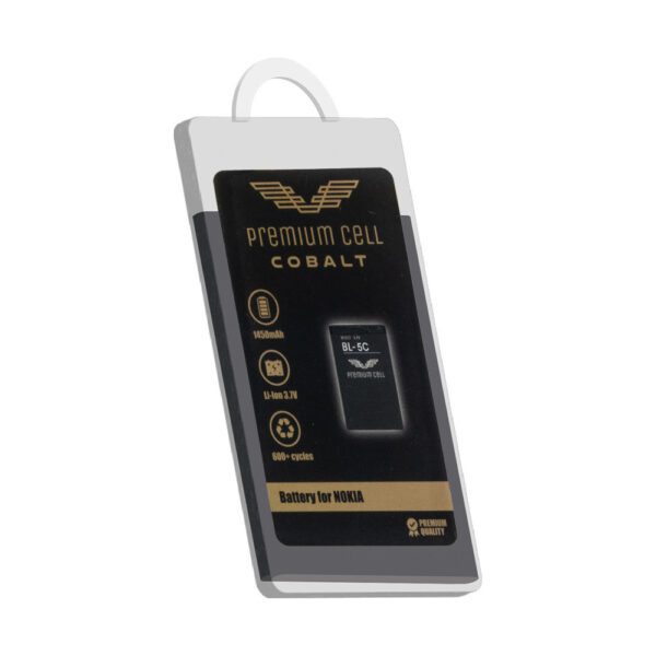 Batterie Premium Cell Cobalt BL-4C 890 mAh pour Nokia 6100 et compatibles