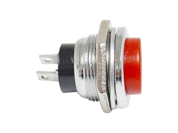 Interrupteur à bouton-poussoir (ON) grand rond