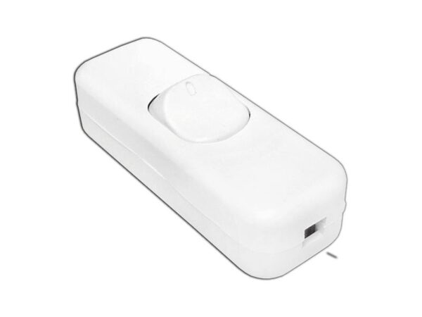 Blanc traversant l'interrupteur, 3A/250V.