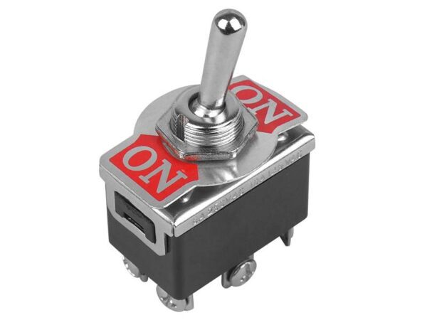 Interrupteur T-22BS/1 ON-ON 6n 2p KN3(B)-123, bistable.