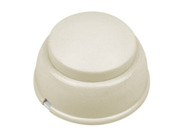 Commande par pédale, deux positions, circuit unique, 2,5 A/250 V, beige.