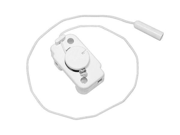 Interrupteur à tirette 2,5 A 250 V CW1, blanc.