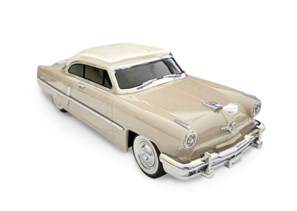 Enceinte Bluetooth rétro WS-1957, 10 W, radio FM, USB, carte TF, écran LED, batterie 1500 mAh, blanche