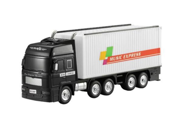 Enceinte Bluetooth RETRO WS-528 TRUCK, 10 W, radio FM, USB, carte TF, écran LED, batterie 1500 mAh, blanche