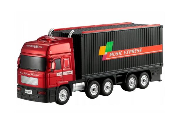 Enceinte Bluetooth RETRO WS-528 TRUCK, 10 W, radio FM, USB, carte TF, écran LED, batterie 1500 mAh, noire