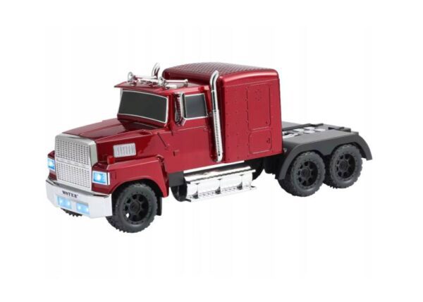 Enceinte Bluetooth RETRO WS-570 TRUCK, 10 W, radio FM, USB, carte TF, écran LED, batterie 1500 mAh, rouge