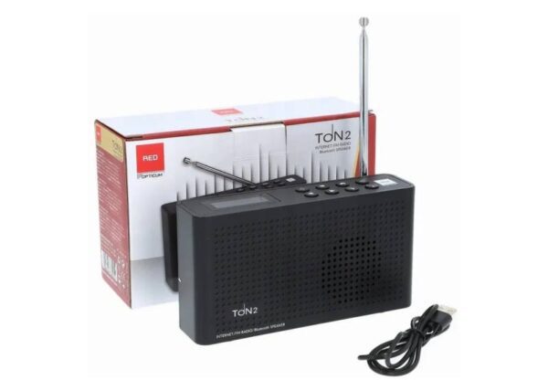 Radio internet TON-2, FM, haut-parleur Bluetooth, batterie intégrée