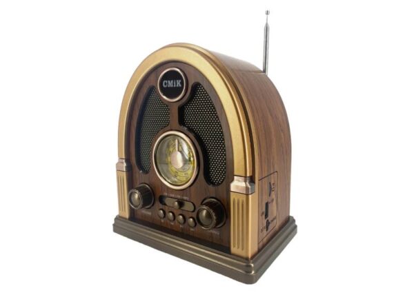 Radio rétro MK-625BT, FM, Bluetooth, USB avec batterie 1200 mAh
