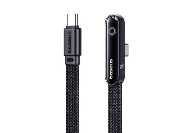 Câble de charge rapide Baseus MVP USB-A - Type-C 1 m 100 W Noir