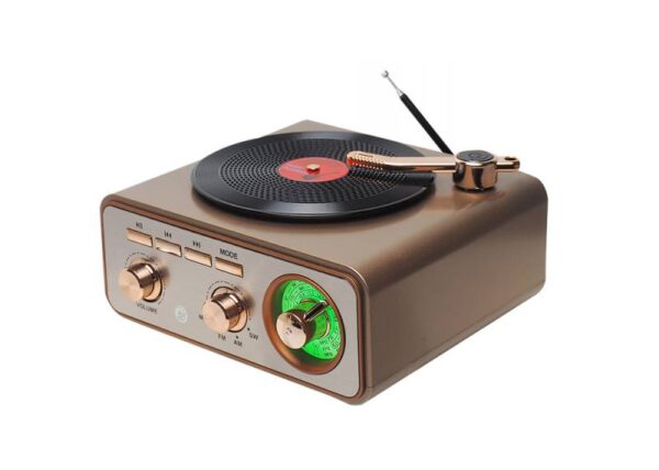 Radio rétro MK-626BT, FM, Bluetooth, USB, AUX avec batterie de 1500 mAh