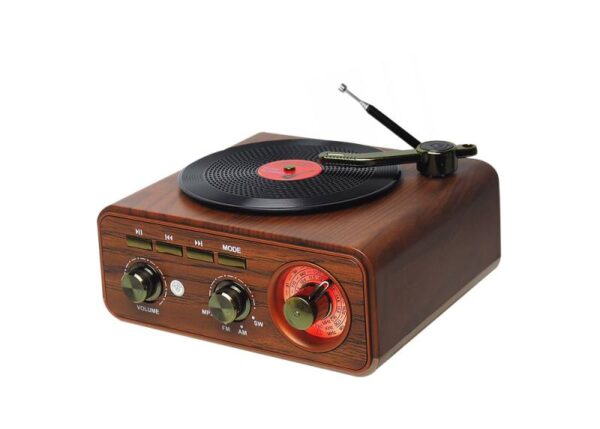 Radio rétro MK-626BT, FM, Bluetooth, USB, AUX avec batterie de 1500 mAh