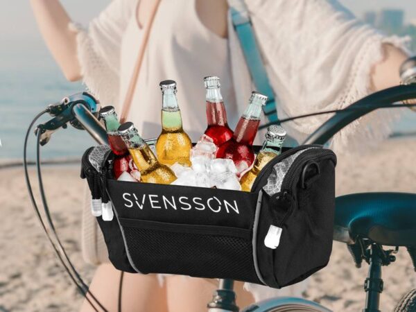 Sacoche de vélo SVENNSON, sacoche de guidon isotherme