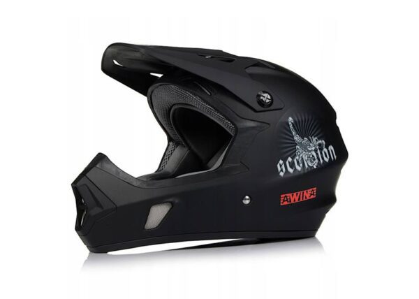 Casque de vélo BMX modulable AWINA by MOON, noir mat, taille L