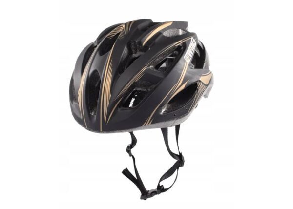 Casque de vélo VTT AWINA by MOON, noir et or, taille L