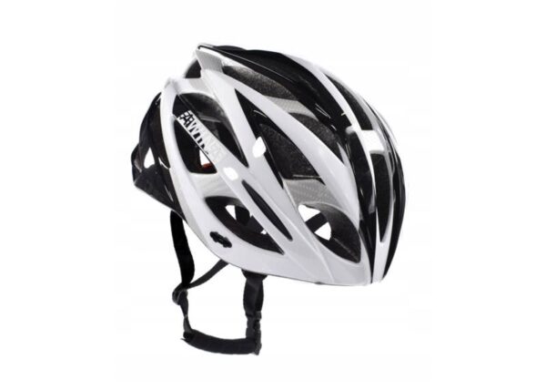 Casque de vélo VTT AWINA by MOON argenté et noir, taille L
