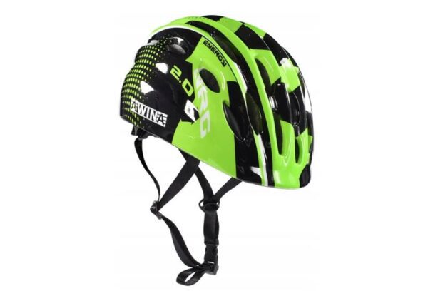 Casque de vélo enfant AWINA by MOON vert, taille M