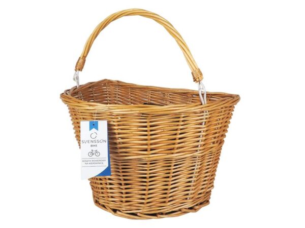 Panier de vélo avant en osier, SVENSSON KS501