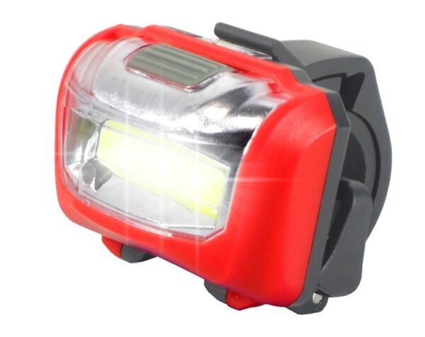 Éclairage avant de vélo LTC 3W, LED COB, orange.