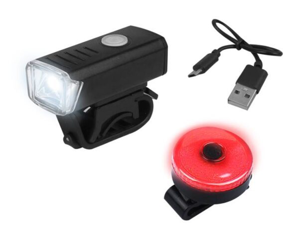 Ensemble de lampe de vélo HY028 avec batterie