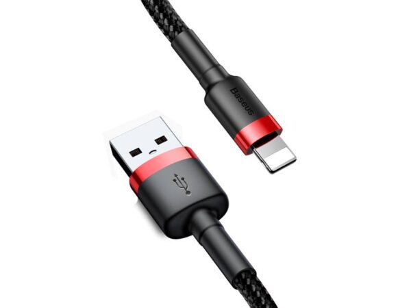 Câble PS USB - Lightning Baseus, 2 m, 1,5 A.
