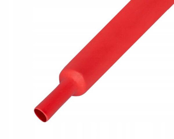 Gaine thermorétractable rouge 8,0 mm 1 m