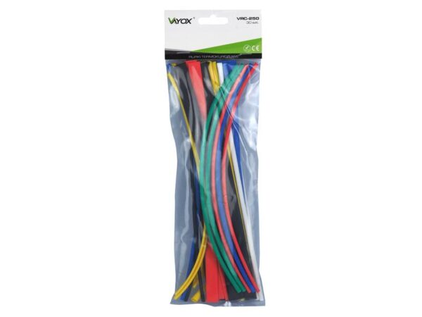 Gaine thermorétractable 30 pièces 250 mm VRC-250 Vayox
