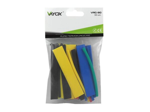 Gaine thermorétractable 36 pièces 90 mm VRC-90 Vayox