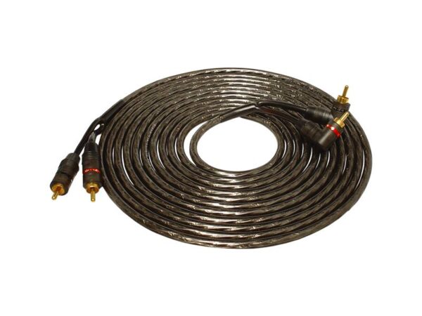 Câble 2x2RCA LTC coudé + câble pilote 5 m