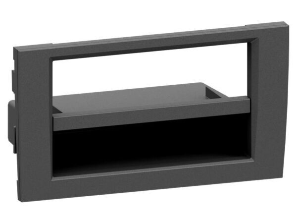 Cadre de montage Audi A4 (B6-B7) 00->09, Seat Exeo (3R/3N) 09->, 1-DIN/2-DIN, noir.