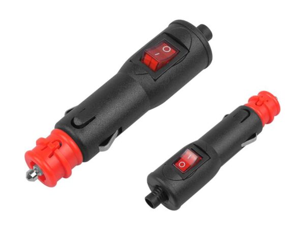 Prise allume-cigare universelle pour voiture avec interrupteur