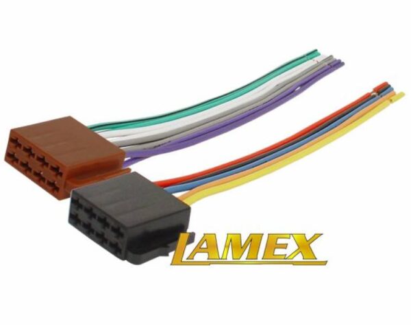 Haut-parleur ISO et prise d'alimentation