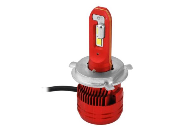 Ampoule LED 3570TX H4 SÉRIE ROUGE 4000lm, 6000K.