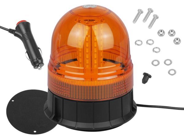 Lampe d'avertissement AMIO 09HB MAG/3 boulons, ECE R10 60LED 12/24V IP56