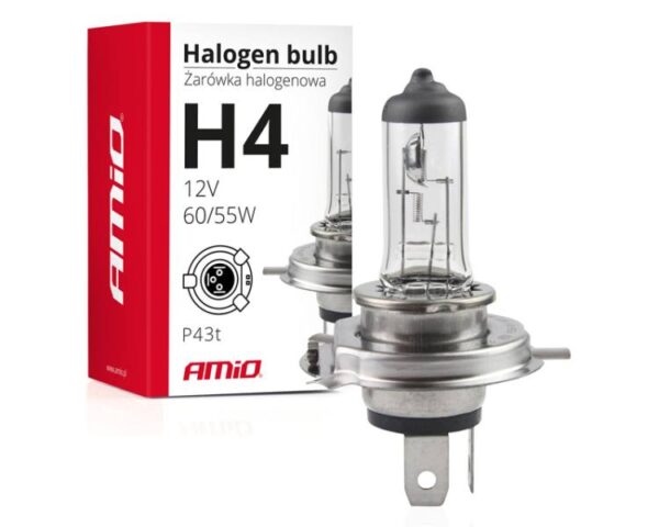 Ampoule AMIO H4 12V 60/55W