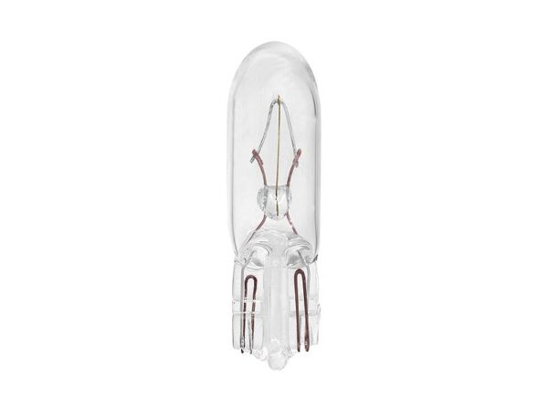 Ampoule de voiture W1.2W T5 12V 1.2W W2x4.6D paquet de 100 pièces.