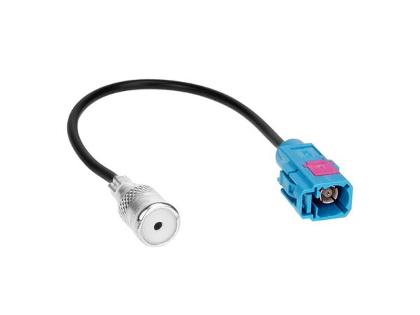 PRISE RÉDUCTEUR D'ANTENNE FAKRA > DIN GN 8542 (FICHE COUDÉE).