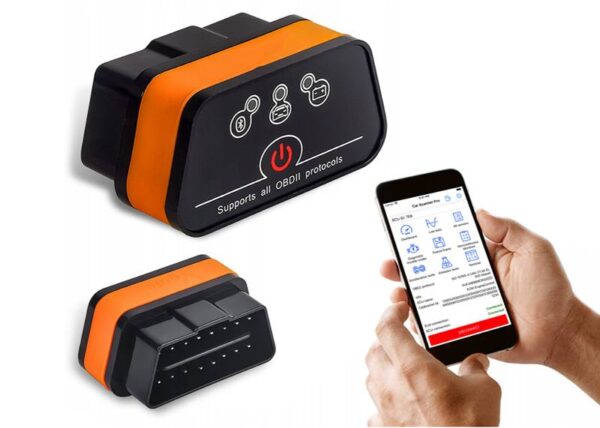 SCANNER OBD 2, INTERFACE DE DIAGNOSTIC ANDROID BLUETOOTH 9-24V