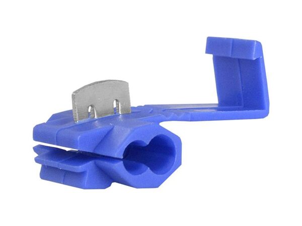 Connecteur rapide automobile, serti, bleu, 1,5-2,5 mm.