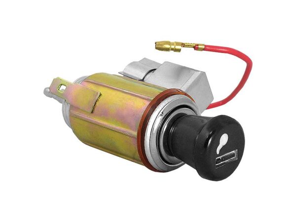 Allume-cigare de voiture avec prise allume-cigare 12V, éclairé (prise + filament)