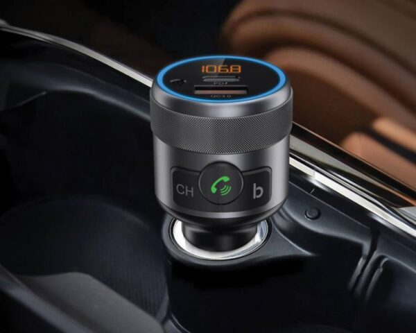 Émetteur Bluetooth PS LTC V5.1, alimentation CC 12-24 V, sortie : charge rapide QC3.0 + PD 20 W