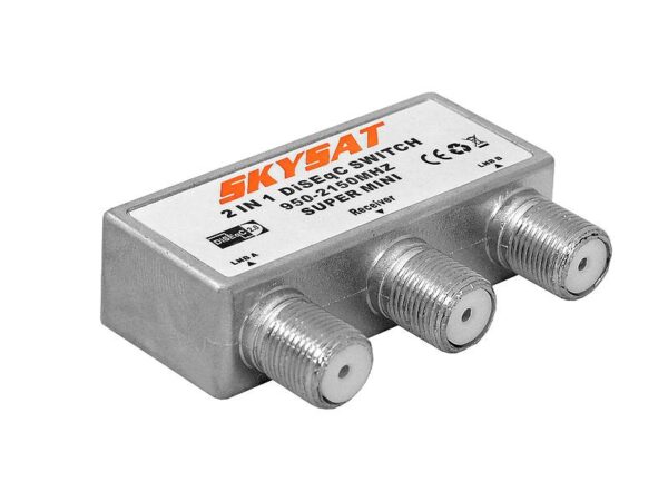 Connecteur PS SAT DiSEqC 2x1 dans le boîtier