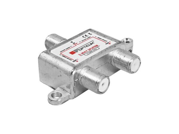 Répartiteur SAT OPTIQUE 2 VOIES 5-2400 MHz, PASSAGE DE PUISSANCE.